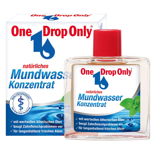 ONE DROP Only natürl.Mundwasser Konzentrat  25 ml  Mundwasser