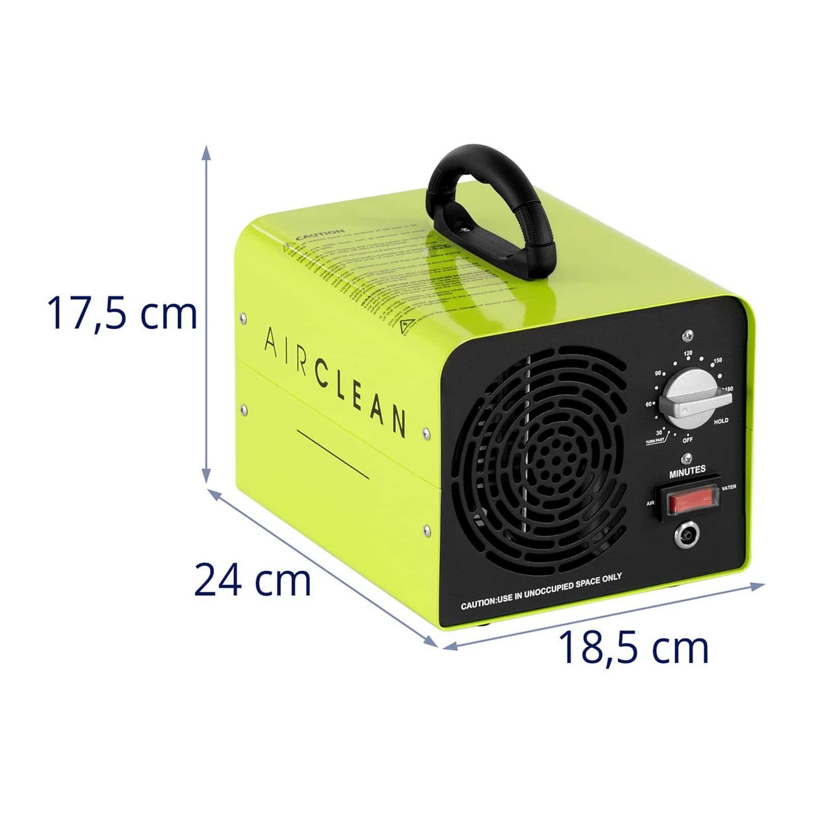 Ulsonix Luftreiniger Ozongenerator 15000 MG / 15 G Ozongerät Ozon Luftreiniger 150 W Timer