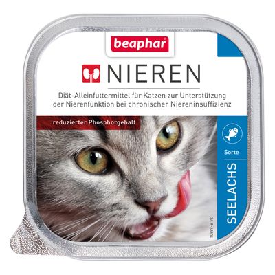 Sparpaket beaphar Nieren-Diät 24 x 100 g