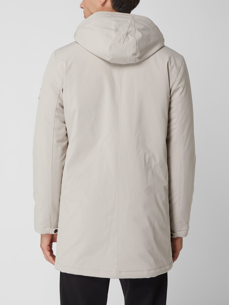 Parka mit Wattierung Modell 'Deston' in taupe