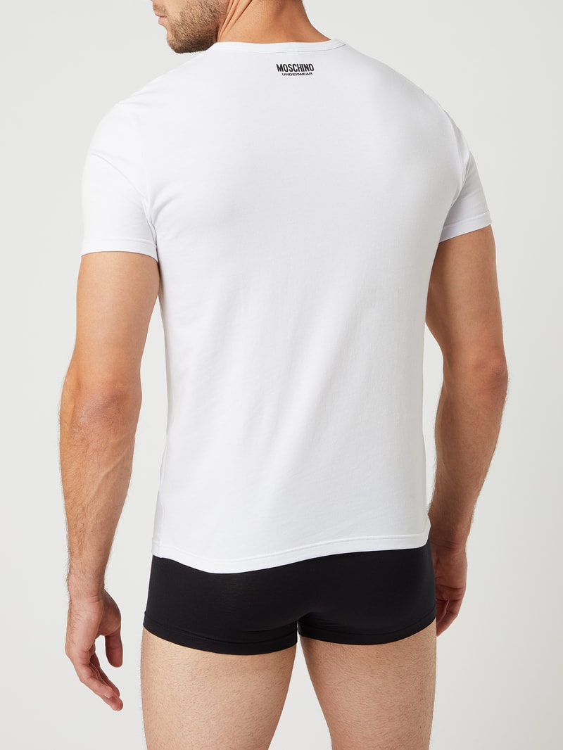 T-Shirt im 2er-Pack in weiß