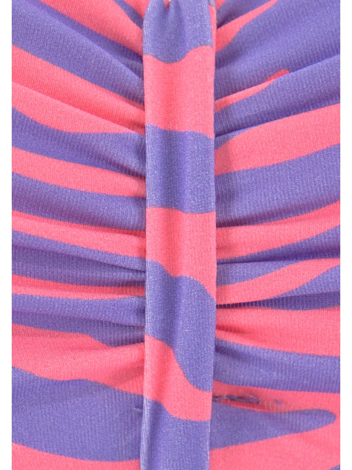 Venice Beach Bügel-Bandeau-Bikini-Top in violett-koralle günstig kaufen
