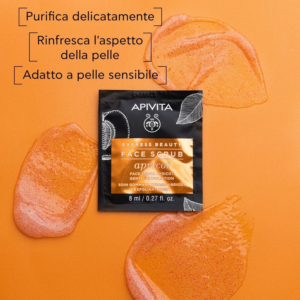 Express Beauty - Exfoliante facial suave - Exfoliante facial