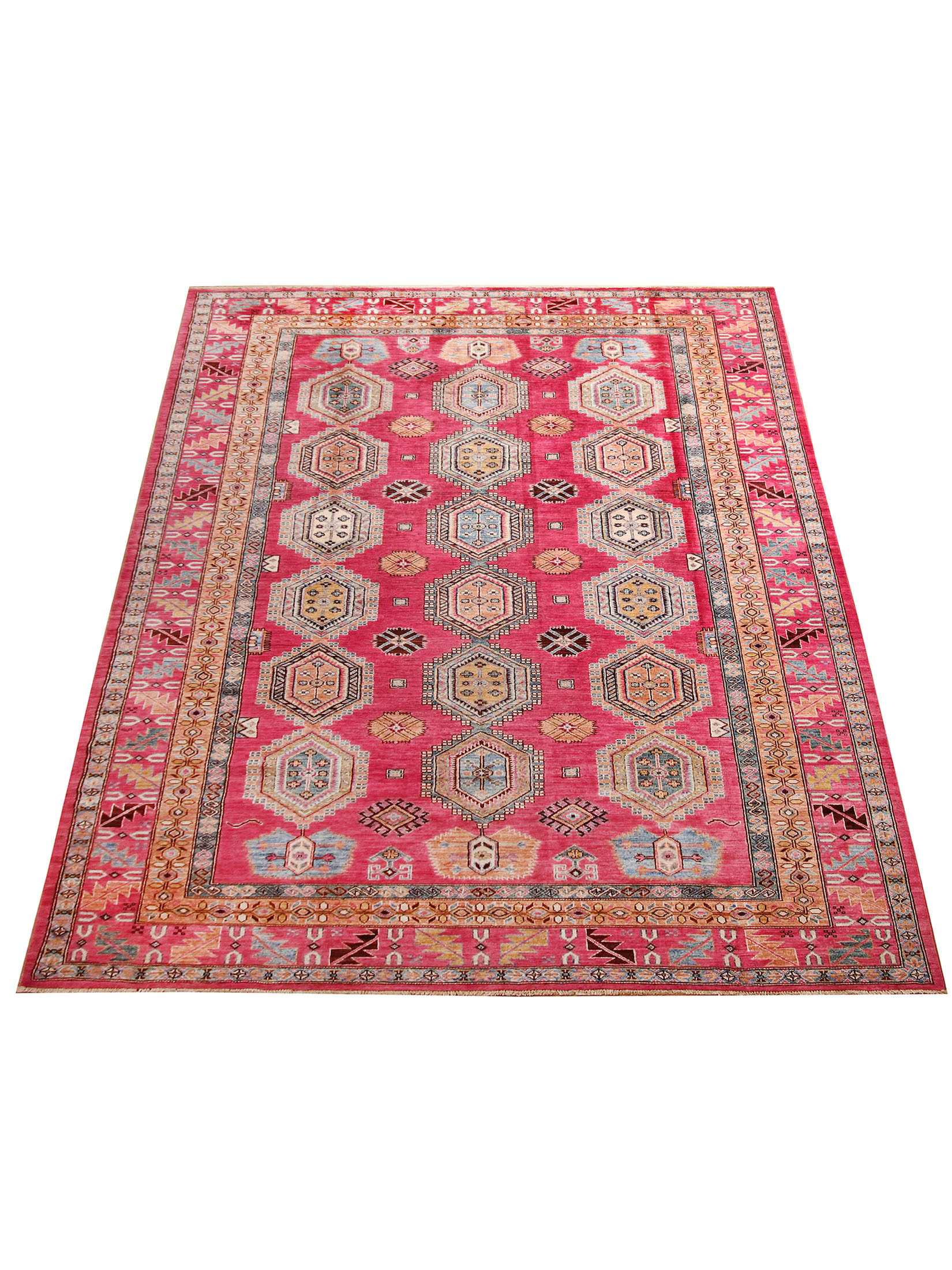 Kazak Ghazni ca. 206 x 305 cm, Unikat / Einzelstück