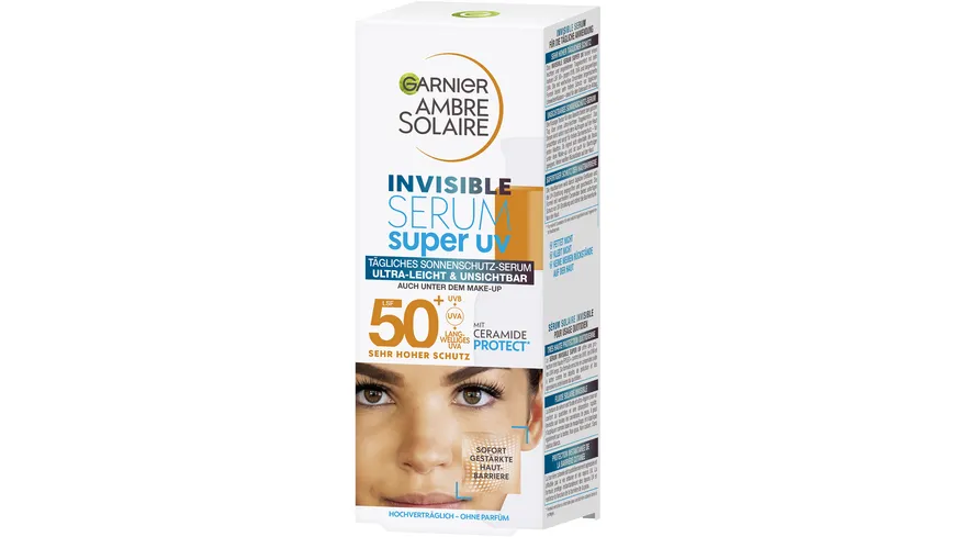 Garnier Ambre Solaire Super UV Gesichtsserum LSF50 30 ml