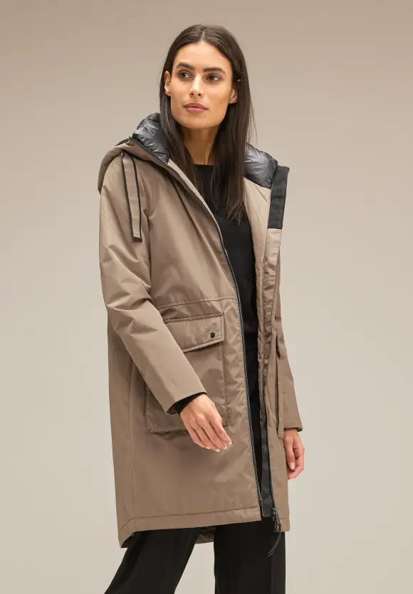 Street One Glänzende Longjacke