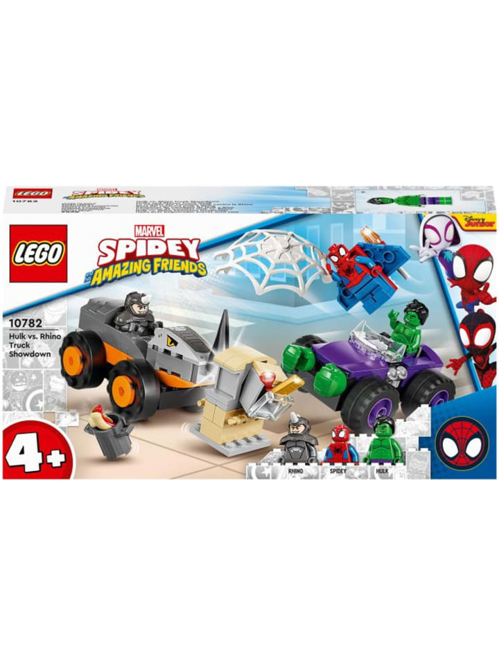 LEGO LEGO® 4  10782 Hulks und Rhinos Truck-Duell in Mehrfarbig ab 4 Jahre günstig kaufen onesize