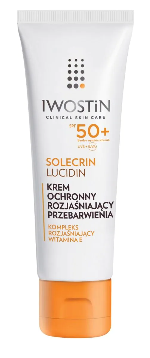 Iwostin Solecrin Lucidin Crème tegen verkleuringen SPF 50+