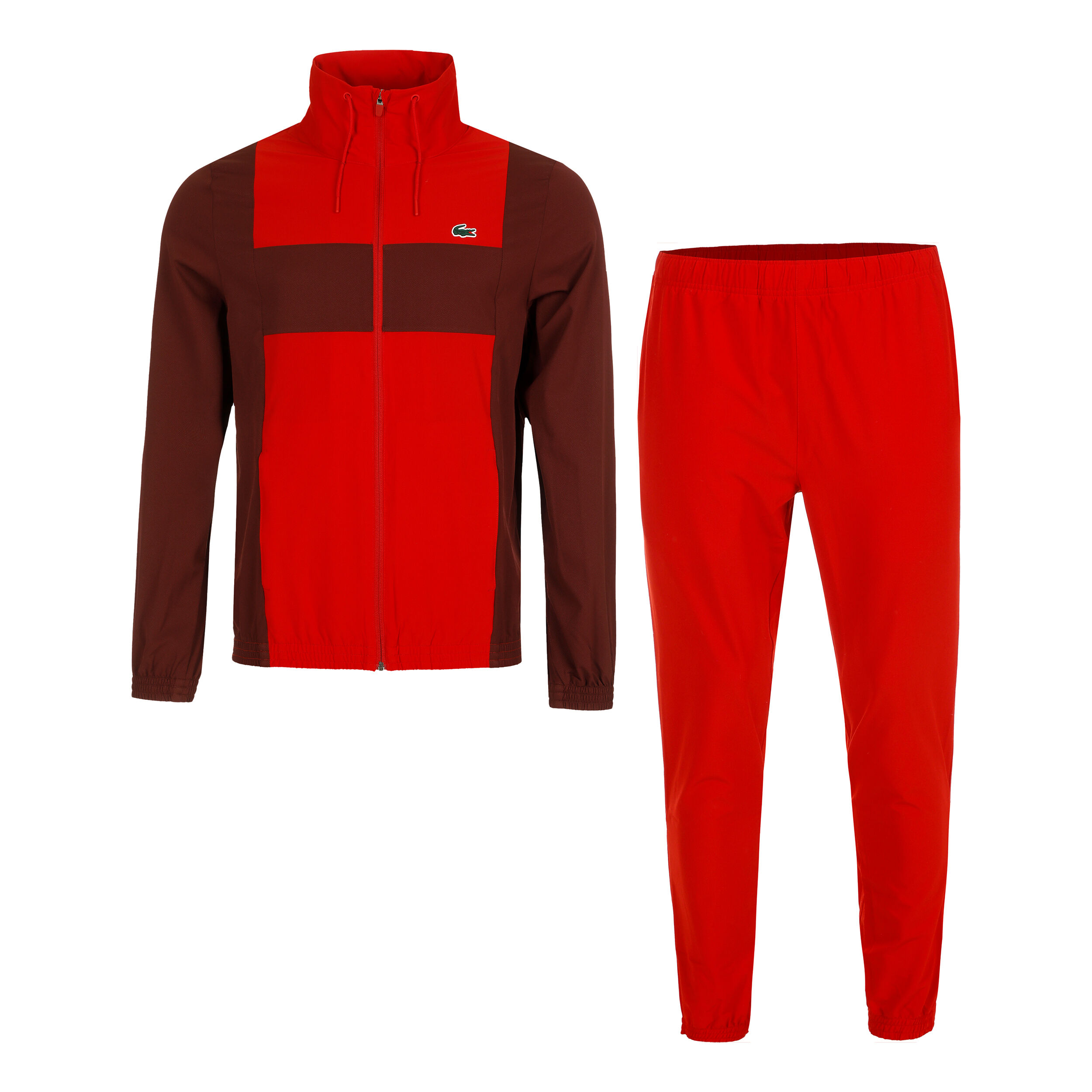 Trainingsanzug Herren - Rot, Dunkelrot