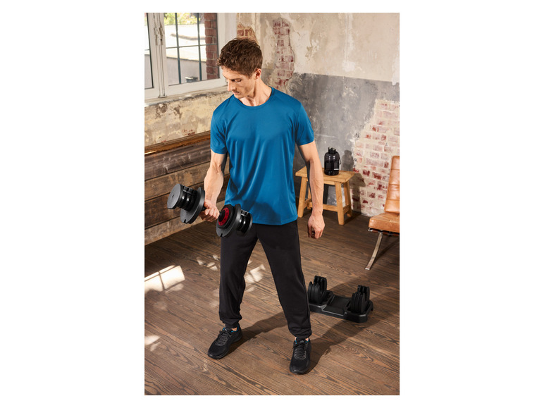CRIVIT Kurzhantel verstellbar bis 25 kg