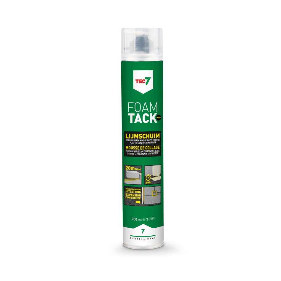 TEC7 670009000 FoamTack Rengöringsmedel Pro 750ml