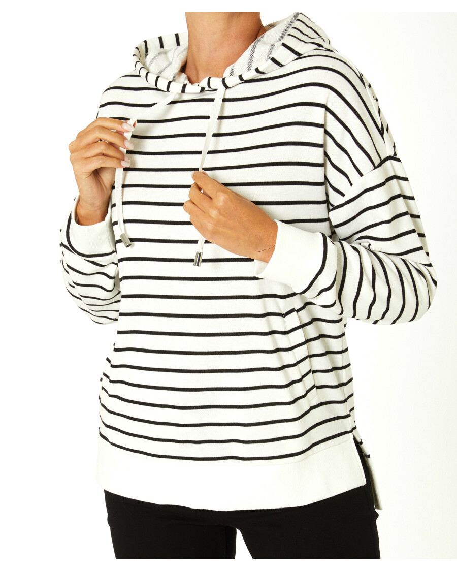 Gestreiftes Sweatshirt