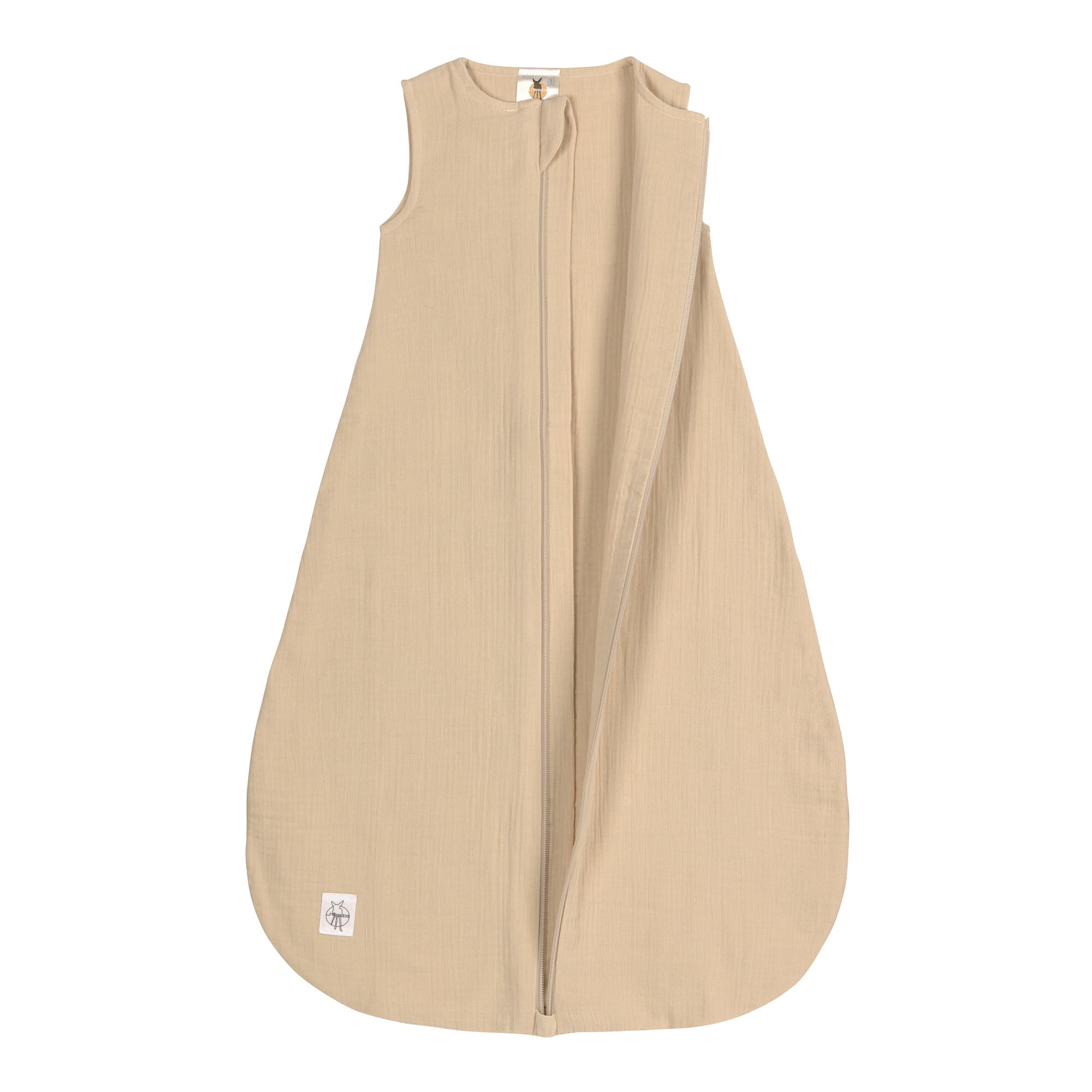 Baby Sommerschlafsack Tog 1 - Bio Baumwolle, Nature, Beige