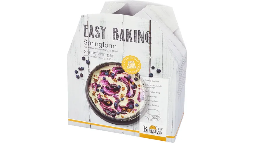 RBV BIRKMANN Springform EASY BAKING Ø 16cm