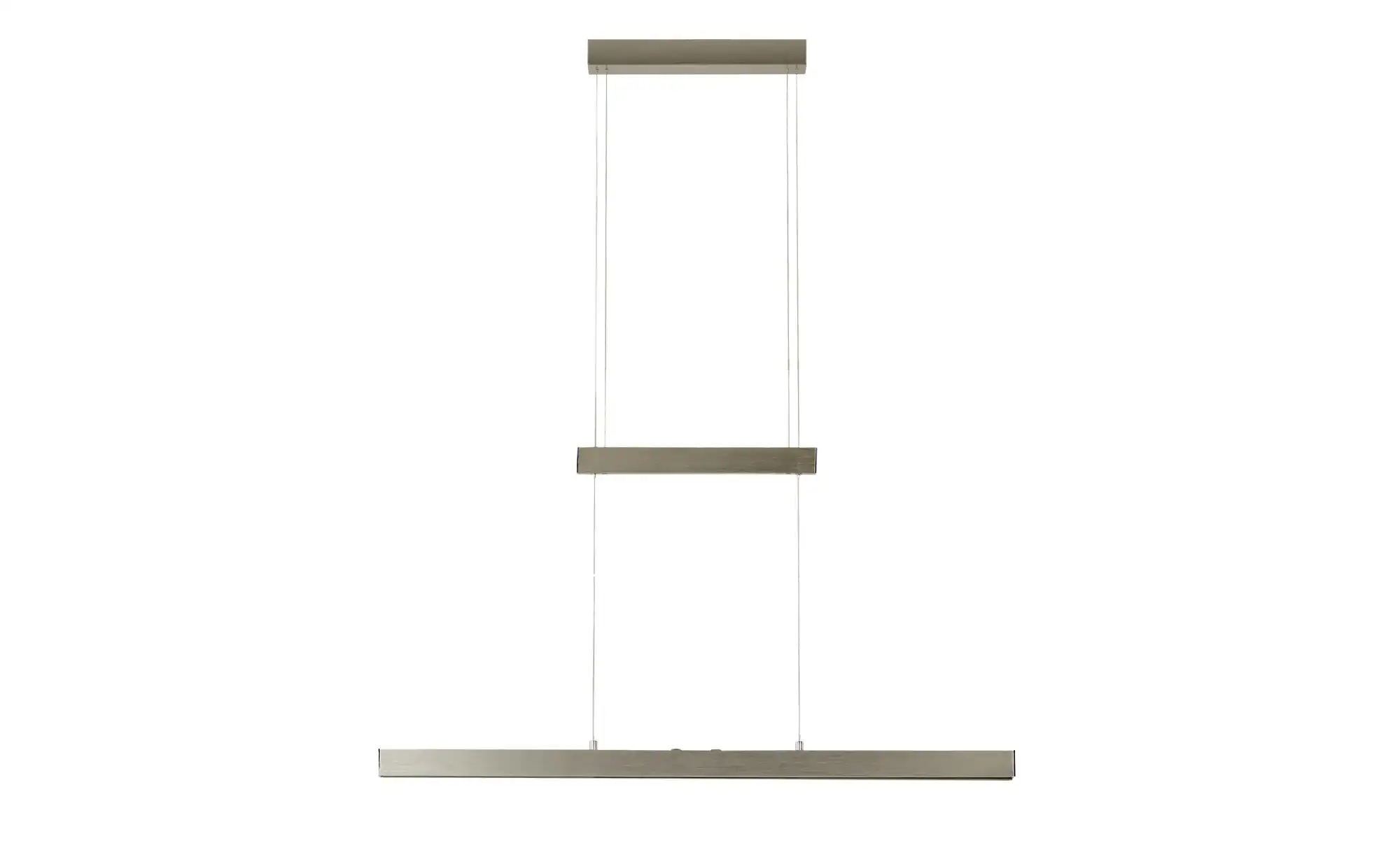 Trio LED-Pendelleuchte, alu mit Up & Down Light