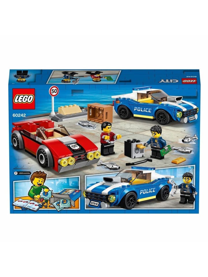 LEGO Polizei Verfolgungsjagd | LEGO ® City | Bausatz 60242 günstig kaufen onesize