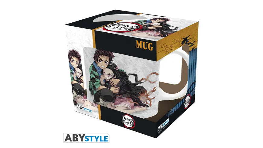DEMON SLAYER - Tasse - 320 ml - Tanjiro & Nezuko - subli - Matte x2