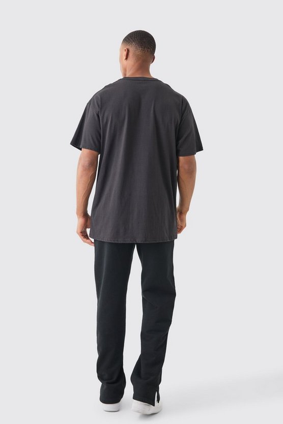 Oversize T-Shirt mit lizenziertem Ufc Print