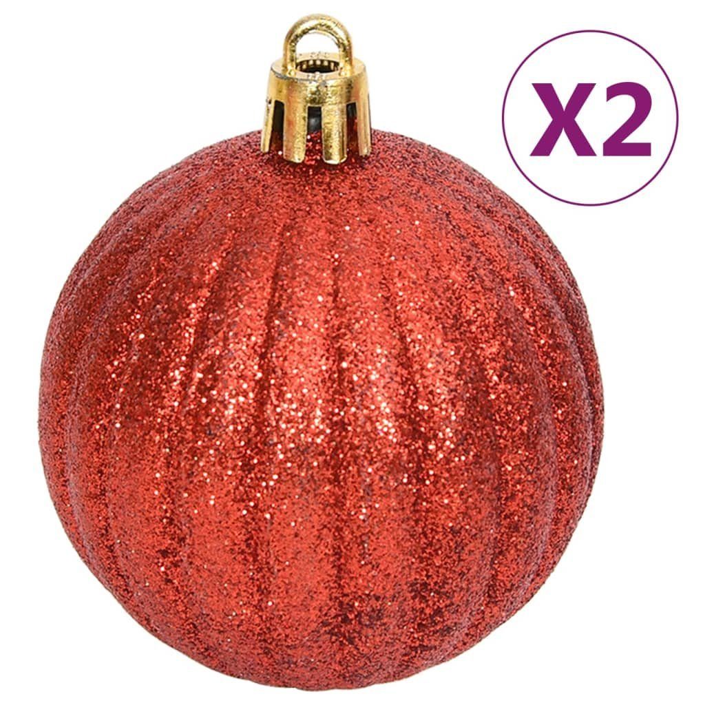 vidaXL Christbaumschmuck 108-tlg. Weihnachtskugel-Set Golden und Rot (1-tlg)