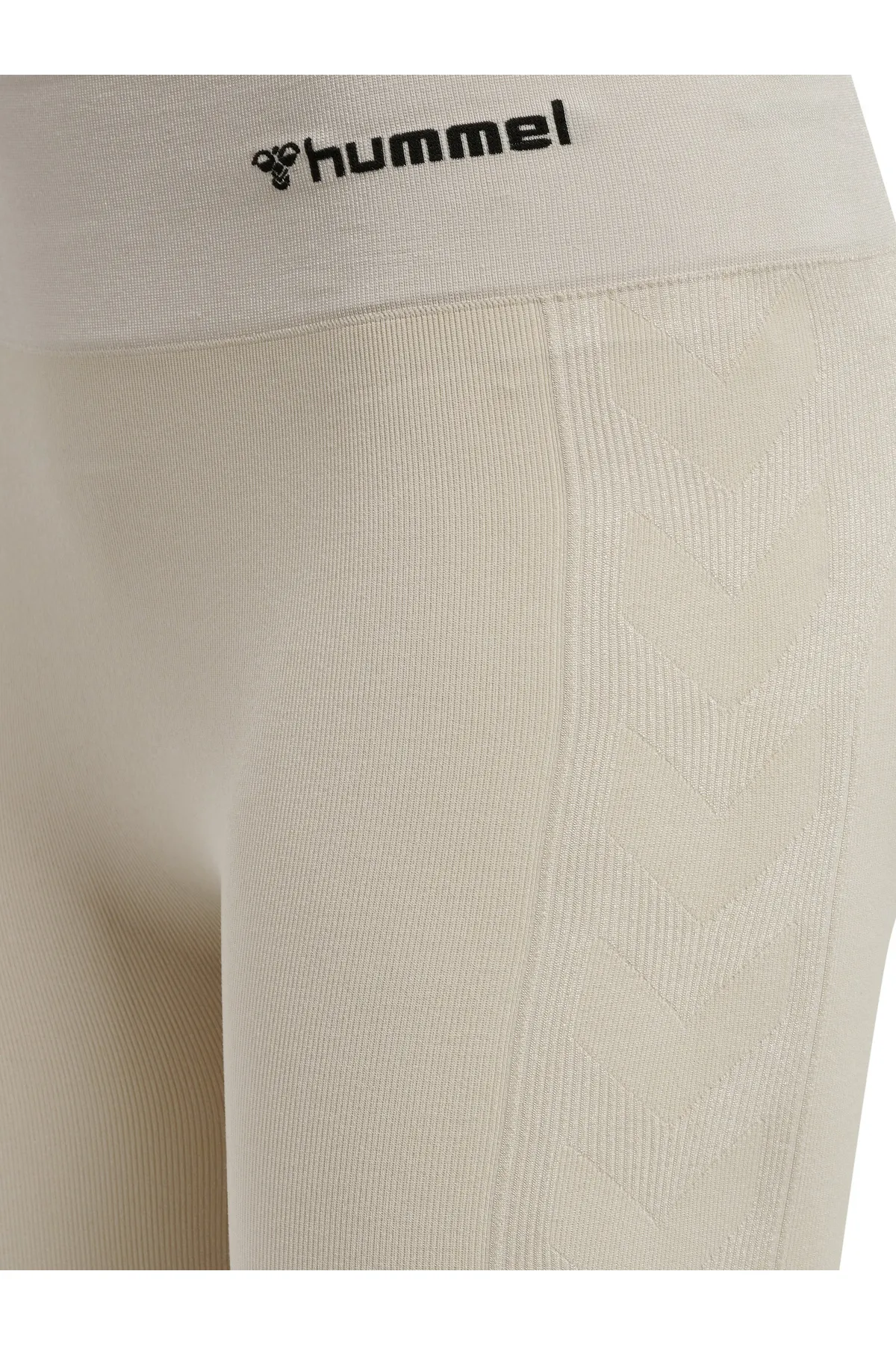 hummel  Sport-Leggings - Beige - Mittlerer Bund