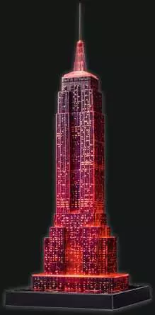 Ravensburger Empire State Building bei Nacht