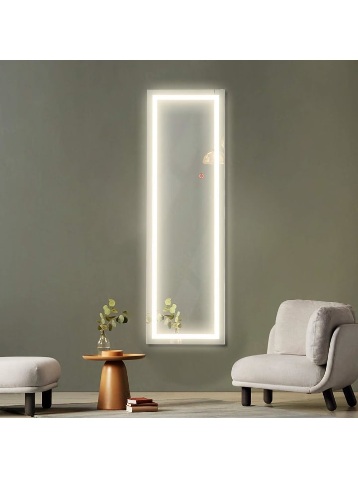 COSTWAY Wandspiegel in Weiß günstig kaufen 120 cm