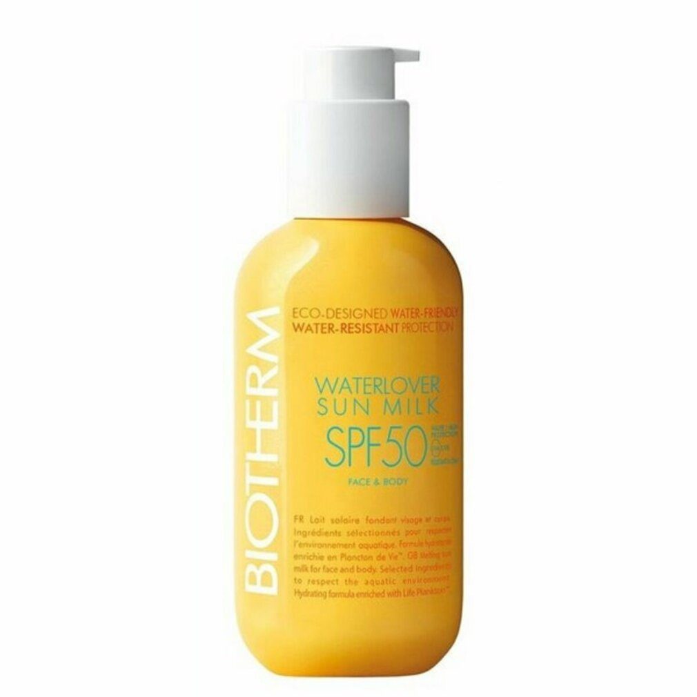 BIOTHERM Sonnenschutzpflege BIOTHERM ECO DESIGNED WATERPROOF WATERLOVER SUN MILK SPF50 200ML