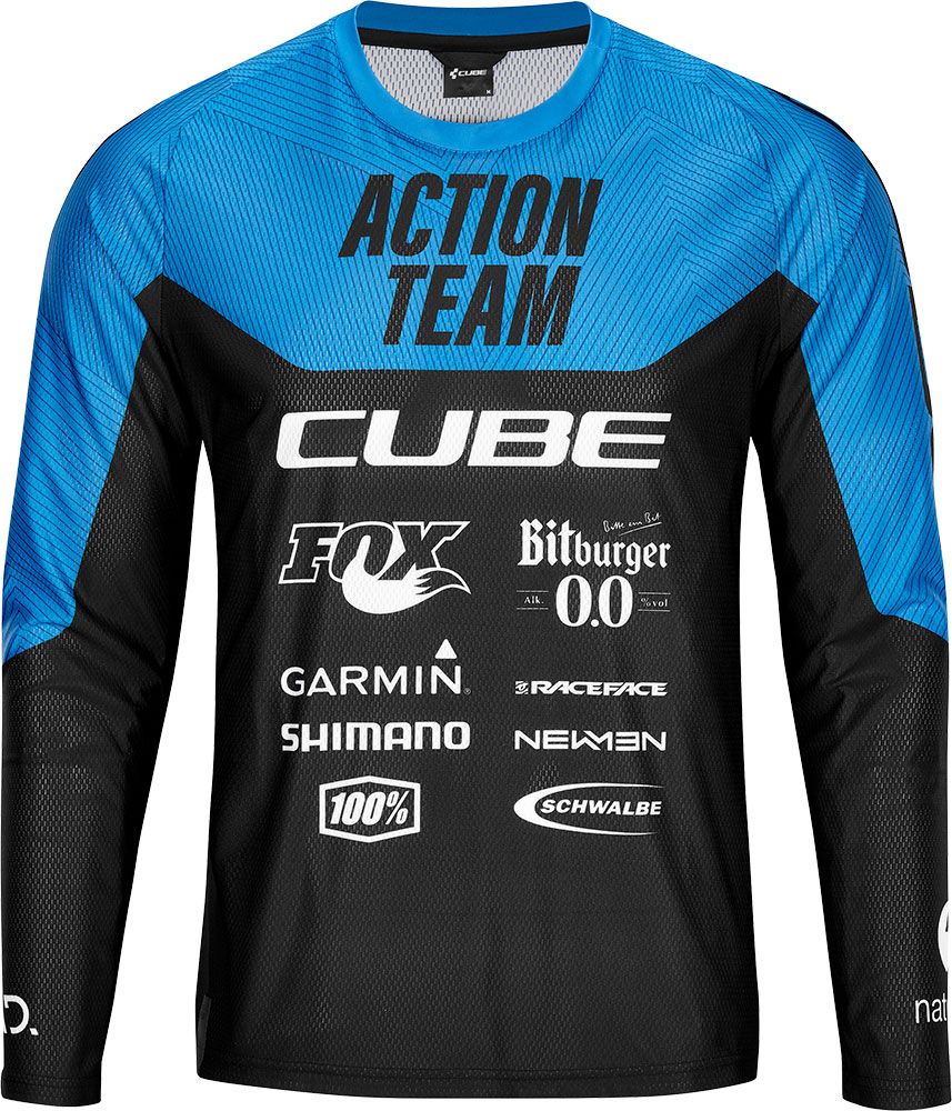Cube VERTEX X Actionteam Rundhals - MTB Langarmtrikot kaufen | Bike-Discount