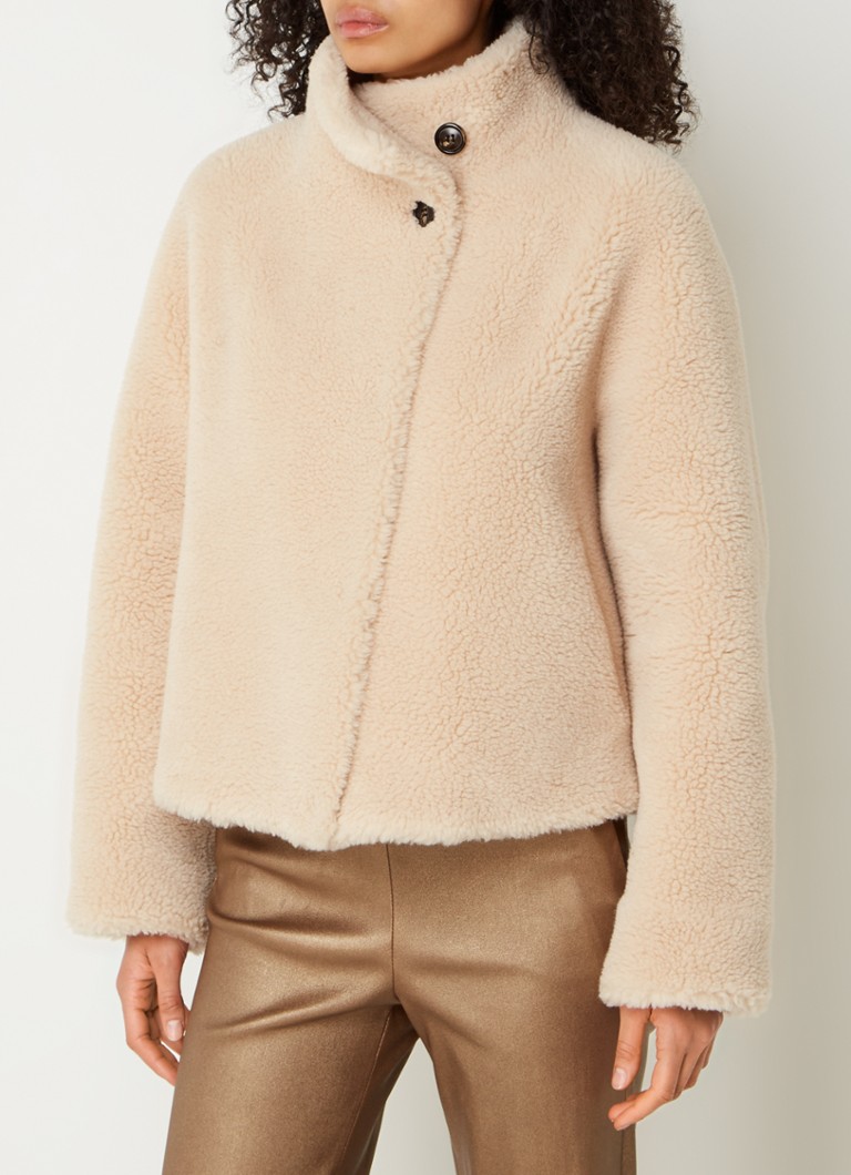 STUDIO AR by Arma Mallow reversible teddy jacket in wool blend