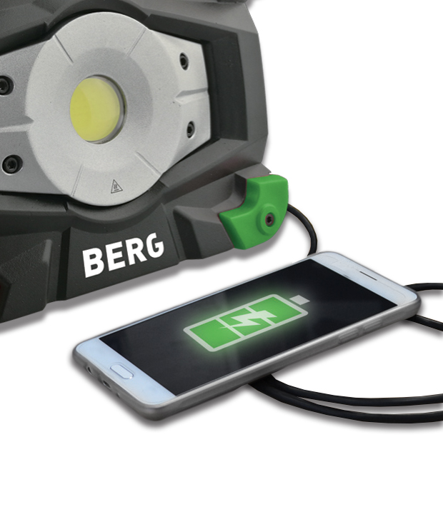 BERG HANDLEUCHTE BCL POCKET LED 20 AKKU - IP54