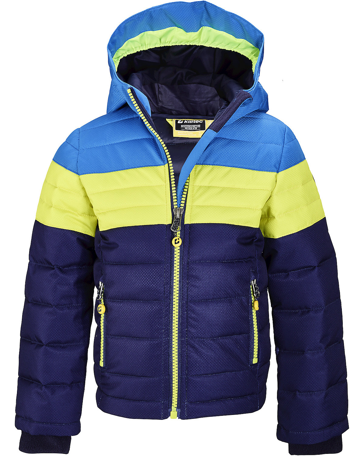 Kinder Winterjacke LOVY MNS QUILTED JCKT mit Kapuze
