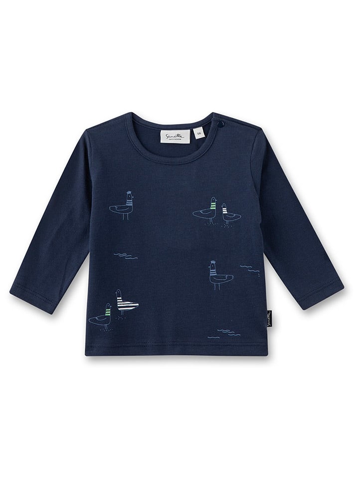 Sanetta Kidswear Longsleeve in Dunkelblau günstig kaufen