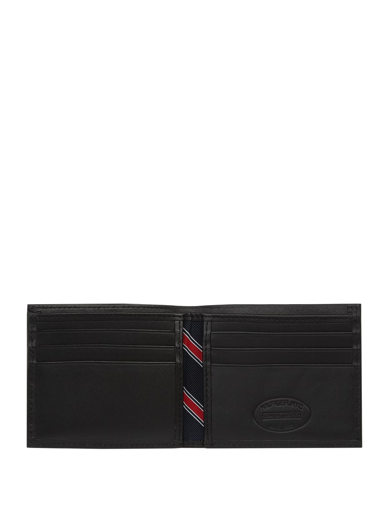 Geldbörse aus Leder in schwarz