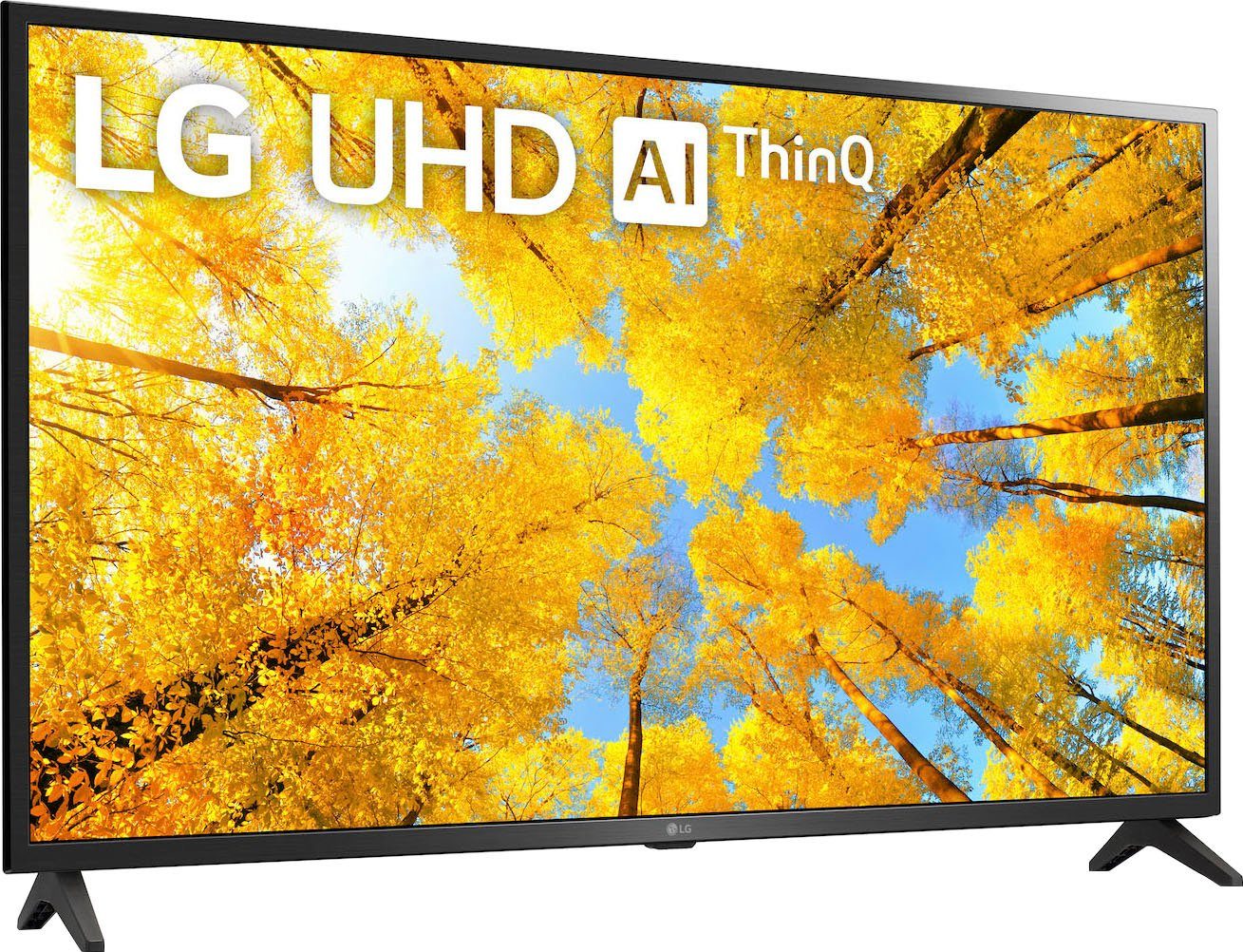 LG 43UQ75009LF LED-Fernseher (108 cm/43 Zoll, 4K Ultra HD, Smart-TV, α5 Gen5 4K AI-Prozessor,Direct LED,HDR10 Pro und HLG,Sprachassistenten)