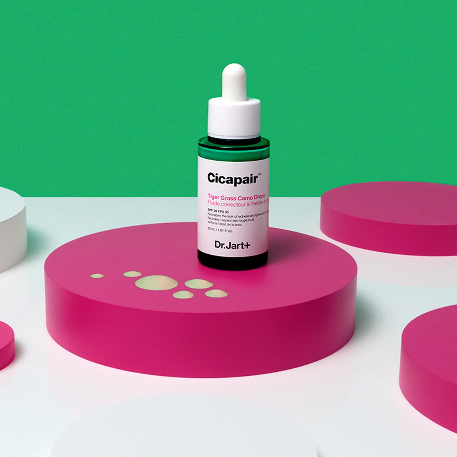 Cicapair™ Tiger Grass Camo Drops SPF 35 - Sminkebase, beskyttende behandlinger
