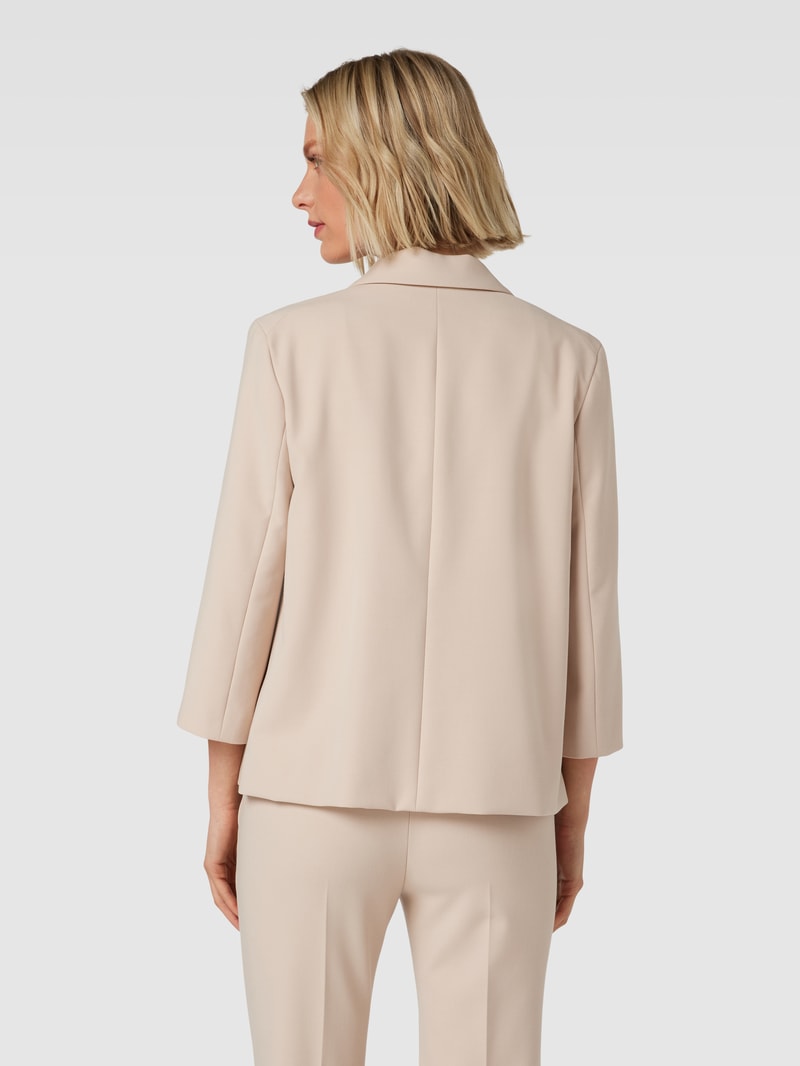 Blazer mit Reverskragen in beige
