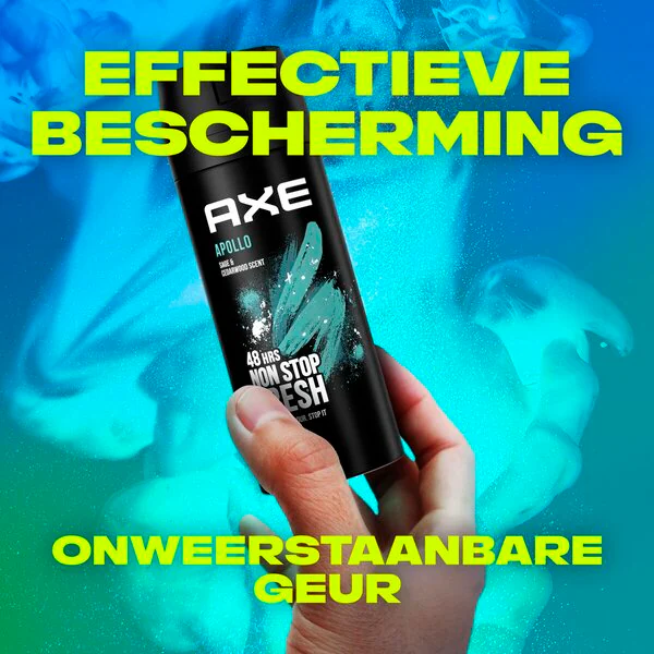 Desodorante e Spray Corporal Axe Apollo 150ml