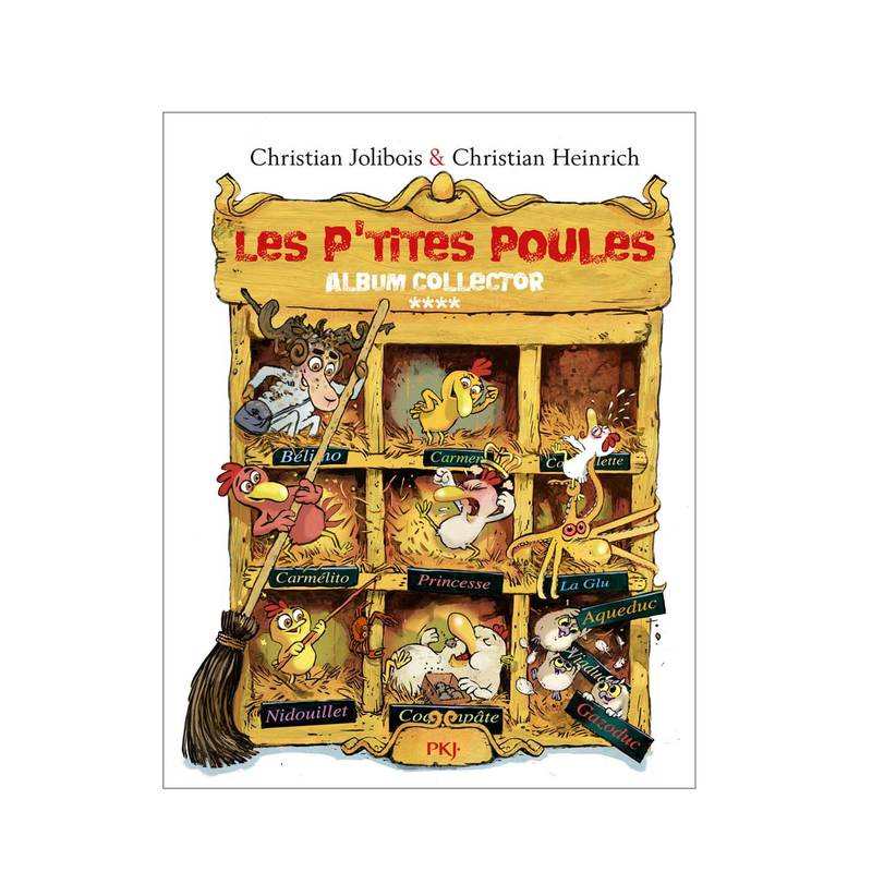 Livre Les p'tites poules collector 4 - Pocket Jeunesse