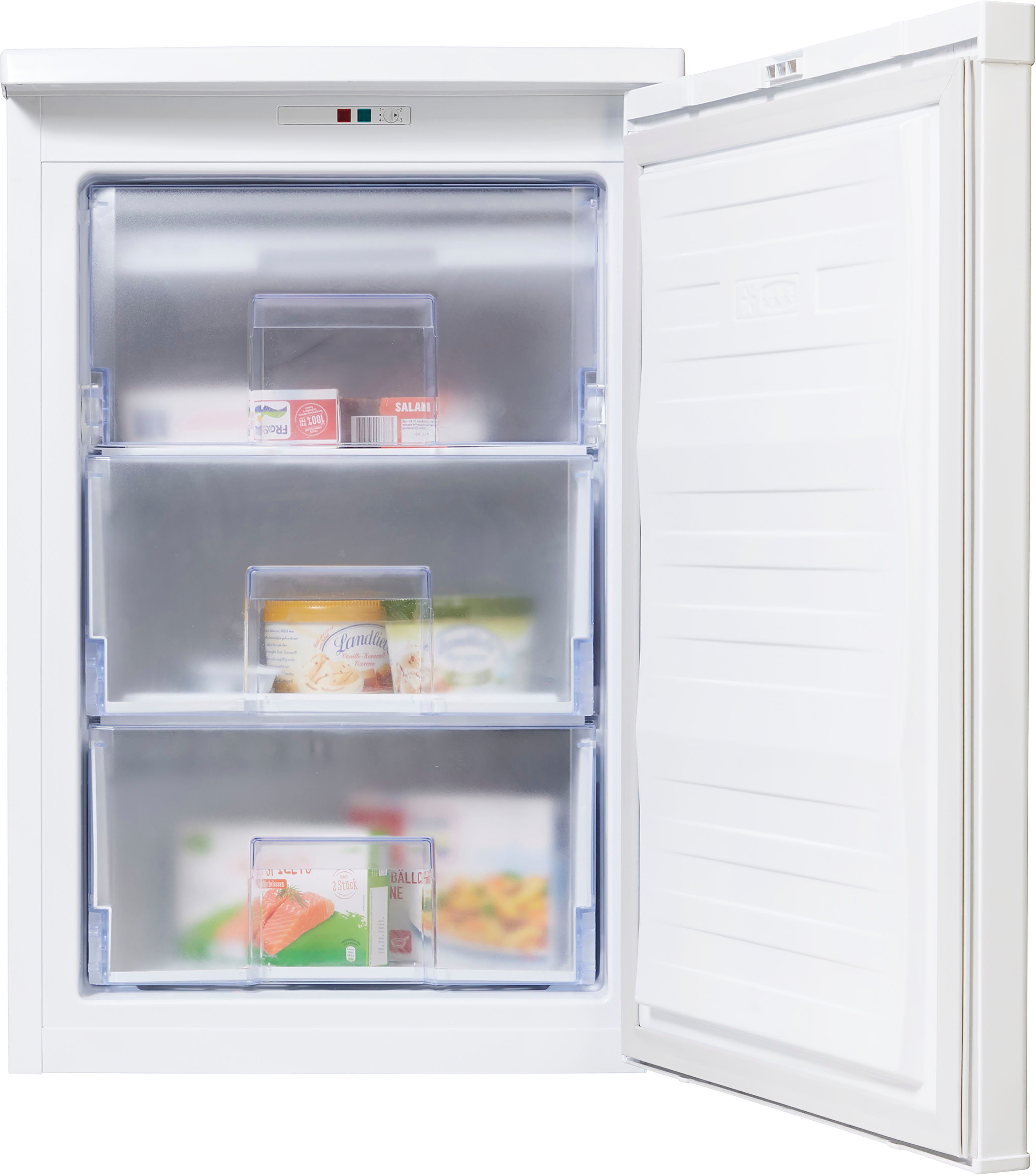 BEKO Gefrierschrank FSE1073N, 84 cm hoch, 54,5 cm breit