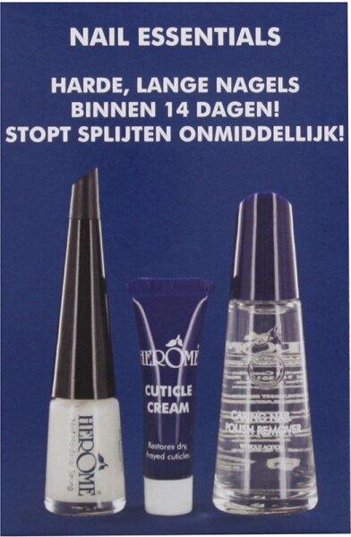 Herôme Nail Essentials Set für spaltende und schwache Nägel Nagelpflegeset