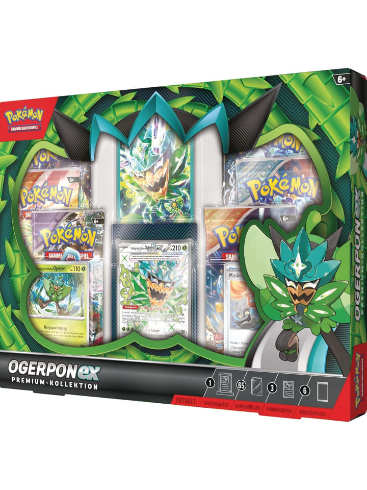 Pokémon Pokémon Ogerpon ex Premium Kollektion in Mehrfarbig ab 6 Jahre günstig kaufen onesize