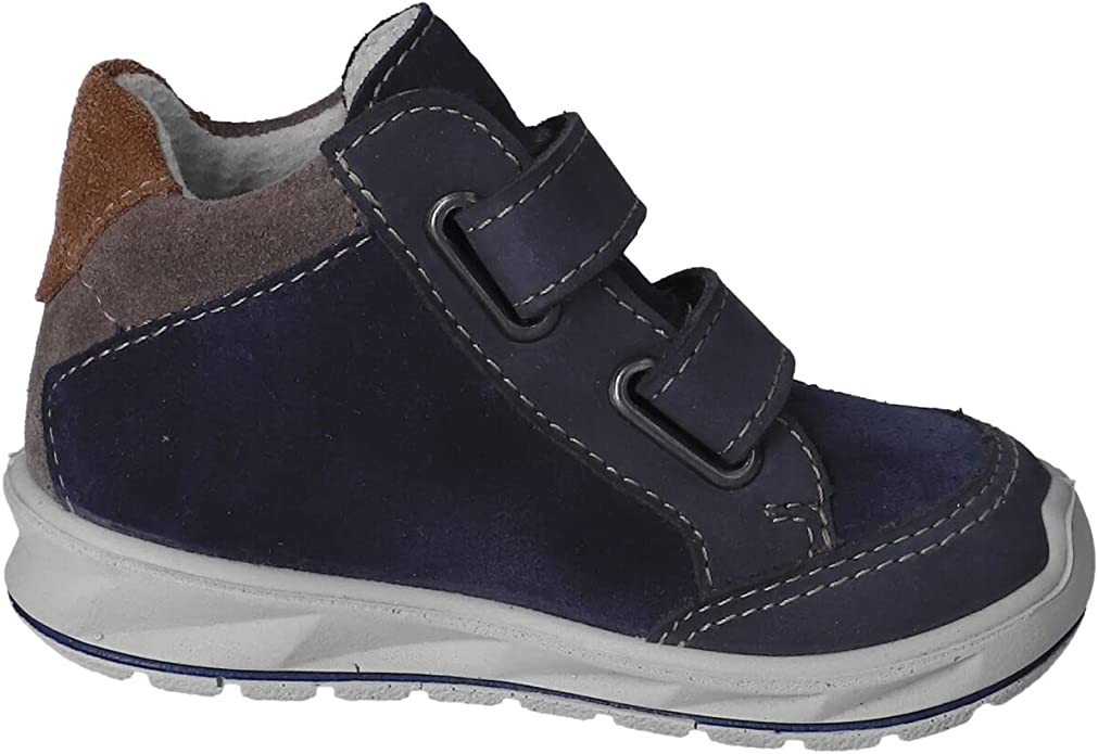 RICOSTA Stiefel Jungen blau Klettverschluß Boots