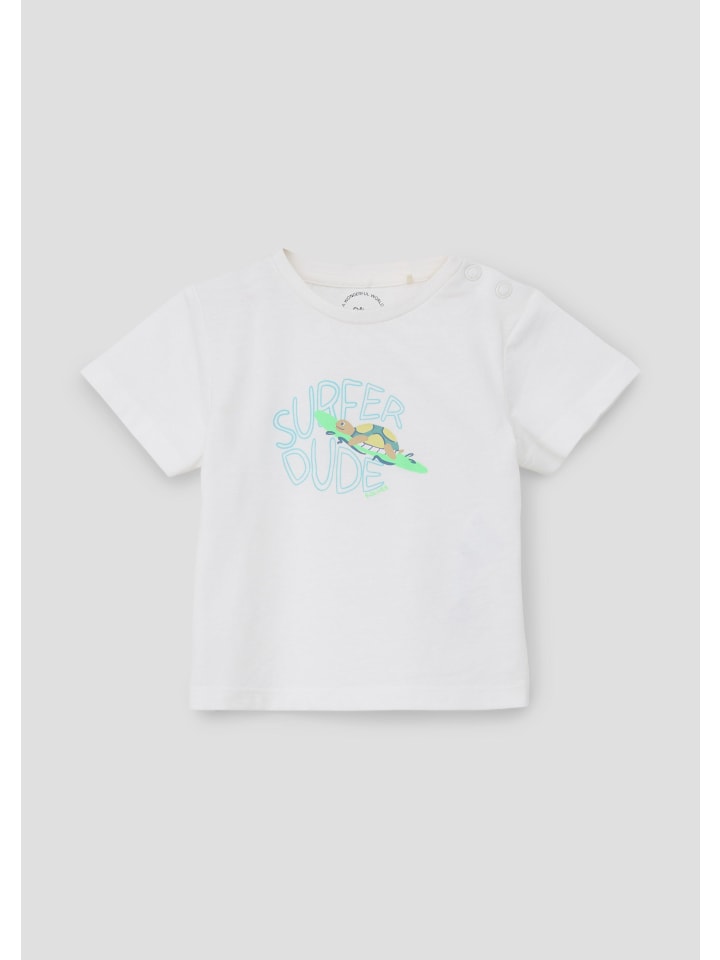 s.Oliver T-Shirt kurzarm in Weiß günstig kaufen