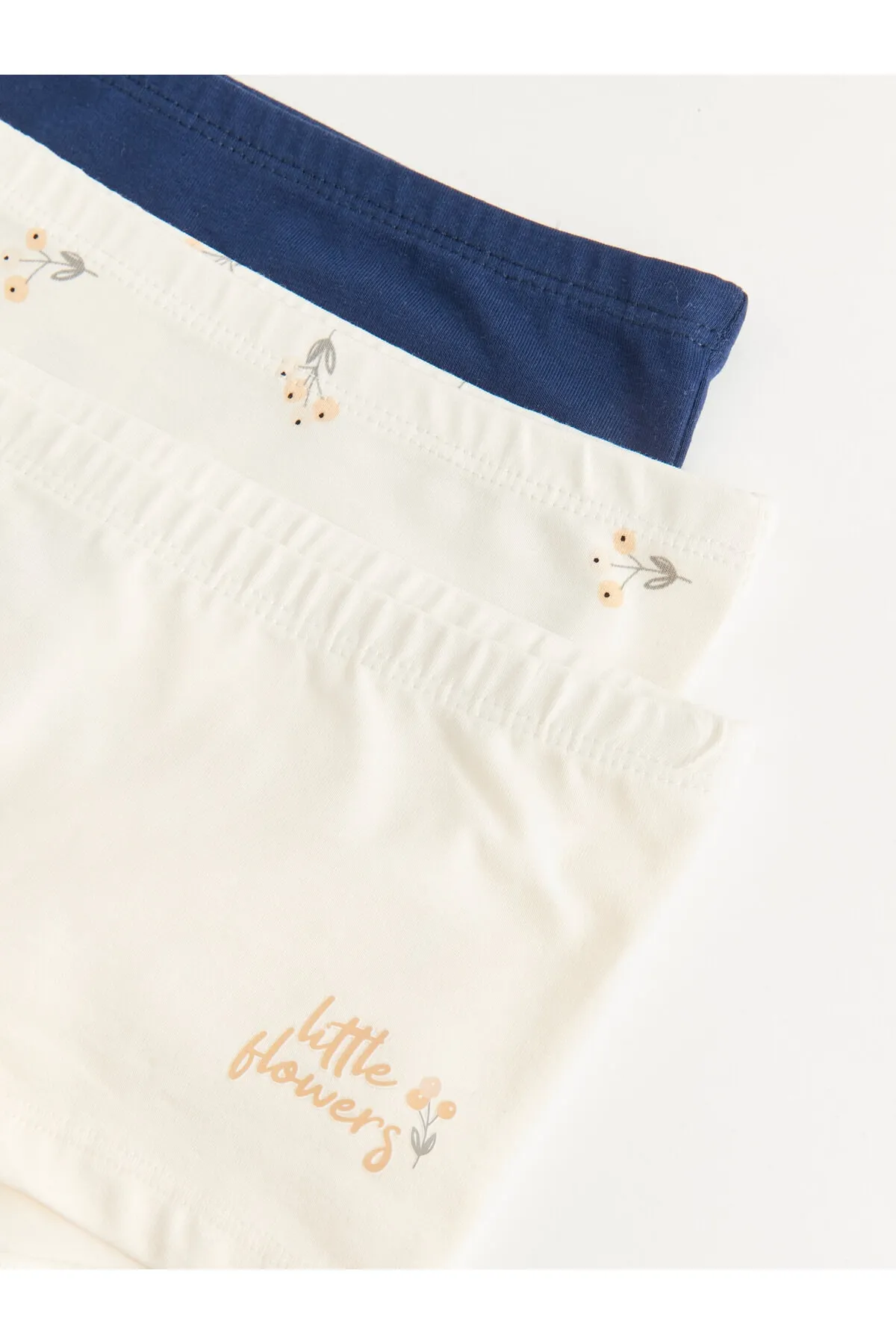 LC Waikiki  Bedrucktes Baumwoll-Boxerset für Mädchen im 3er-Set