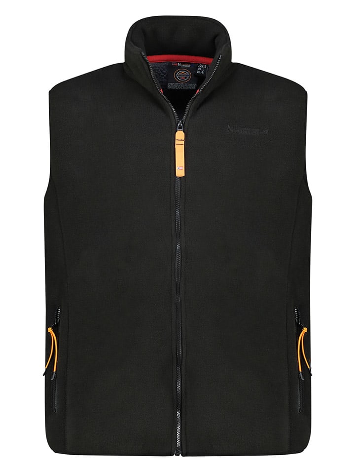 Geographical Norway Fleeceweste in Schwarz günstig kaufen