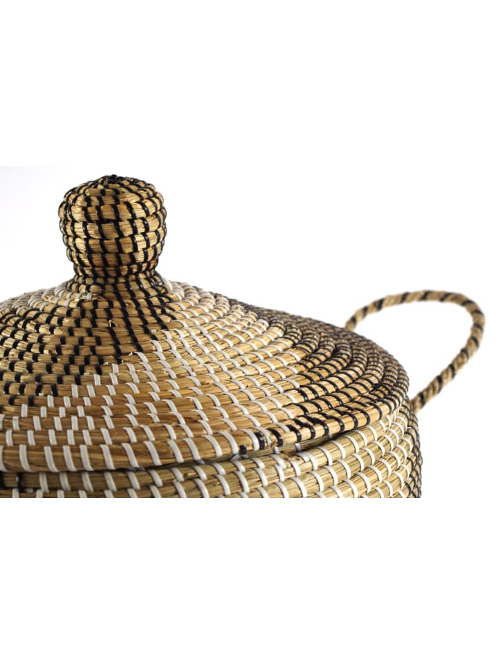 kobolo Wäschekorb SNAKEGRASS45 in Braun günstig kaufen onesize