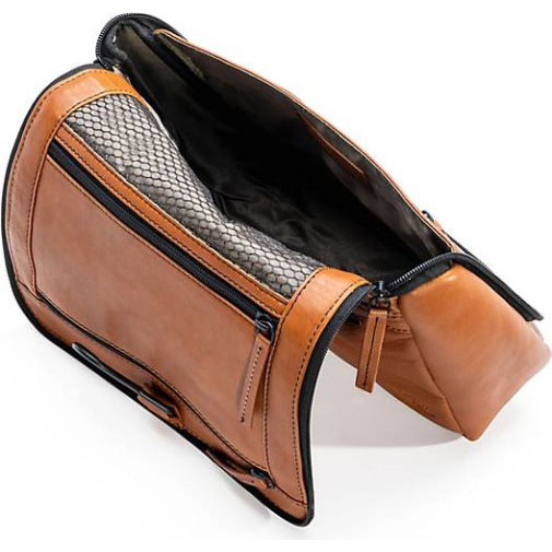 FARMHOOD Memphis Kulturbeutel Leder 27 cm