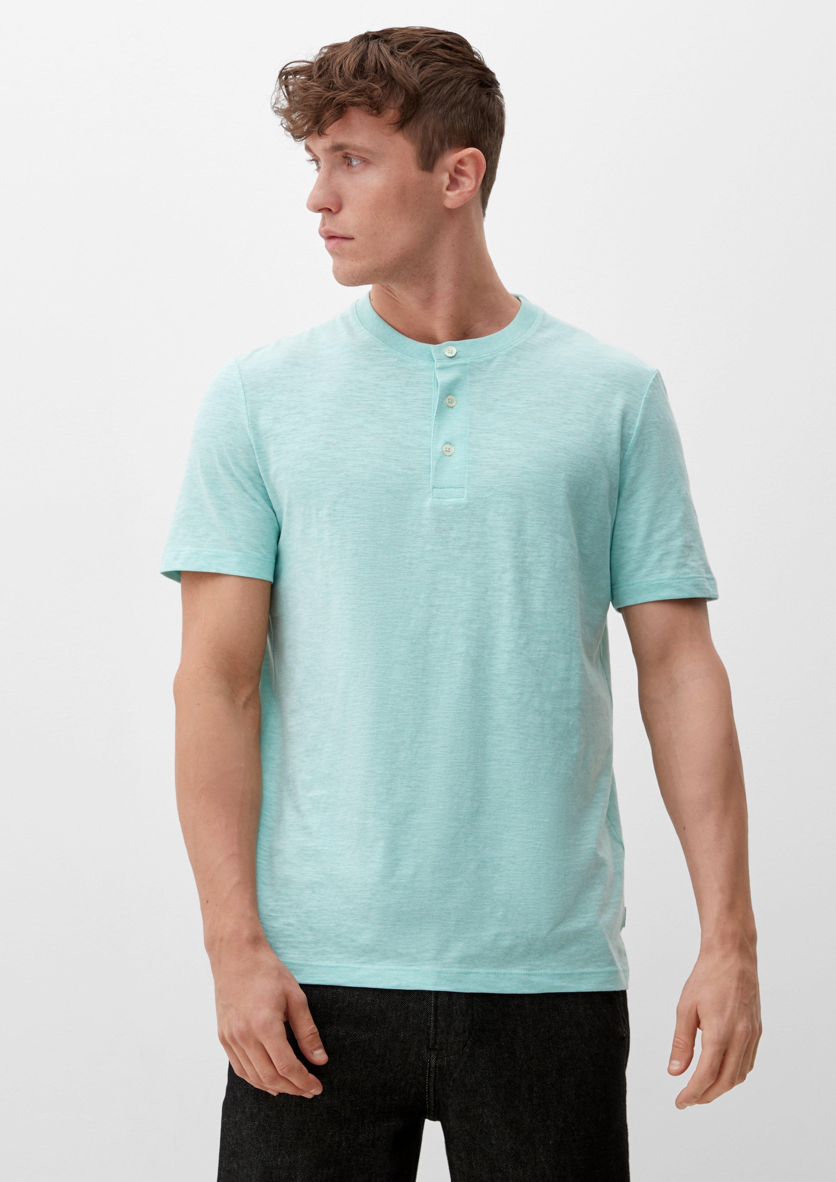 T-Shirt mit Henleyausschnitt  2132724-60W2