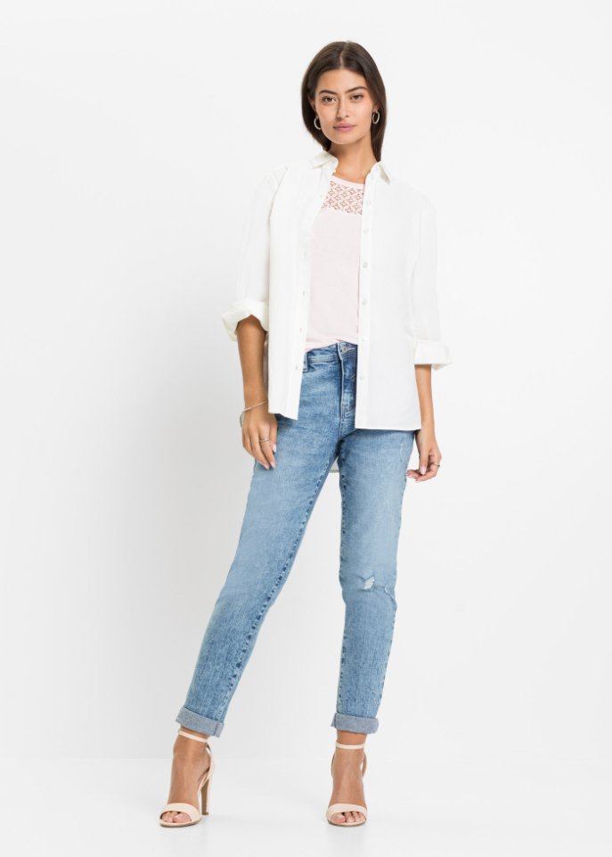 Shirt mit Spitze
