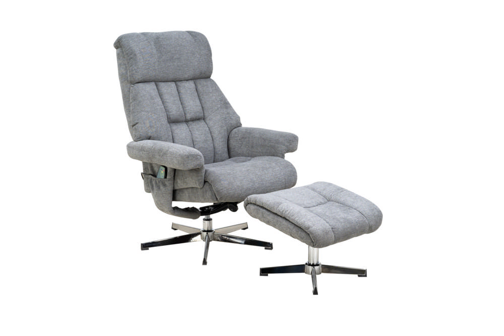 FEMO TV Relaxsessel inkl. Hocker mit Vibration- und Wärmefunktion